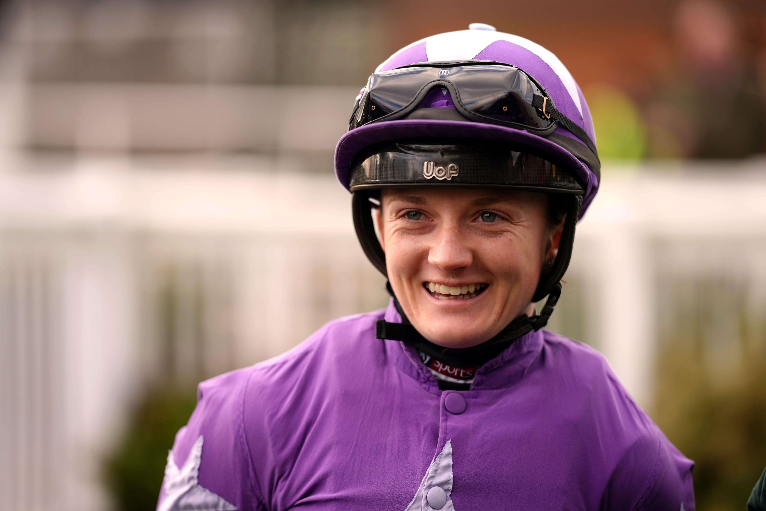 Jockey Hollie Doyle at Lingfield Park Racecourse, Surrey. Picture date: Friday February 4, 2022.