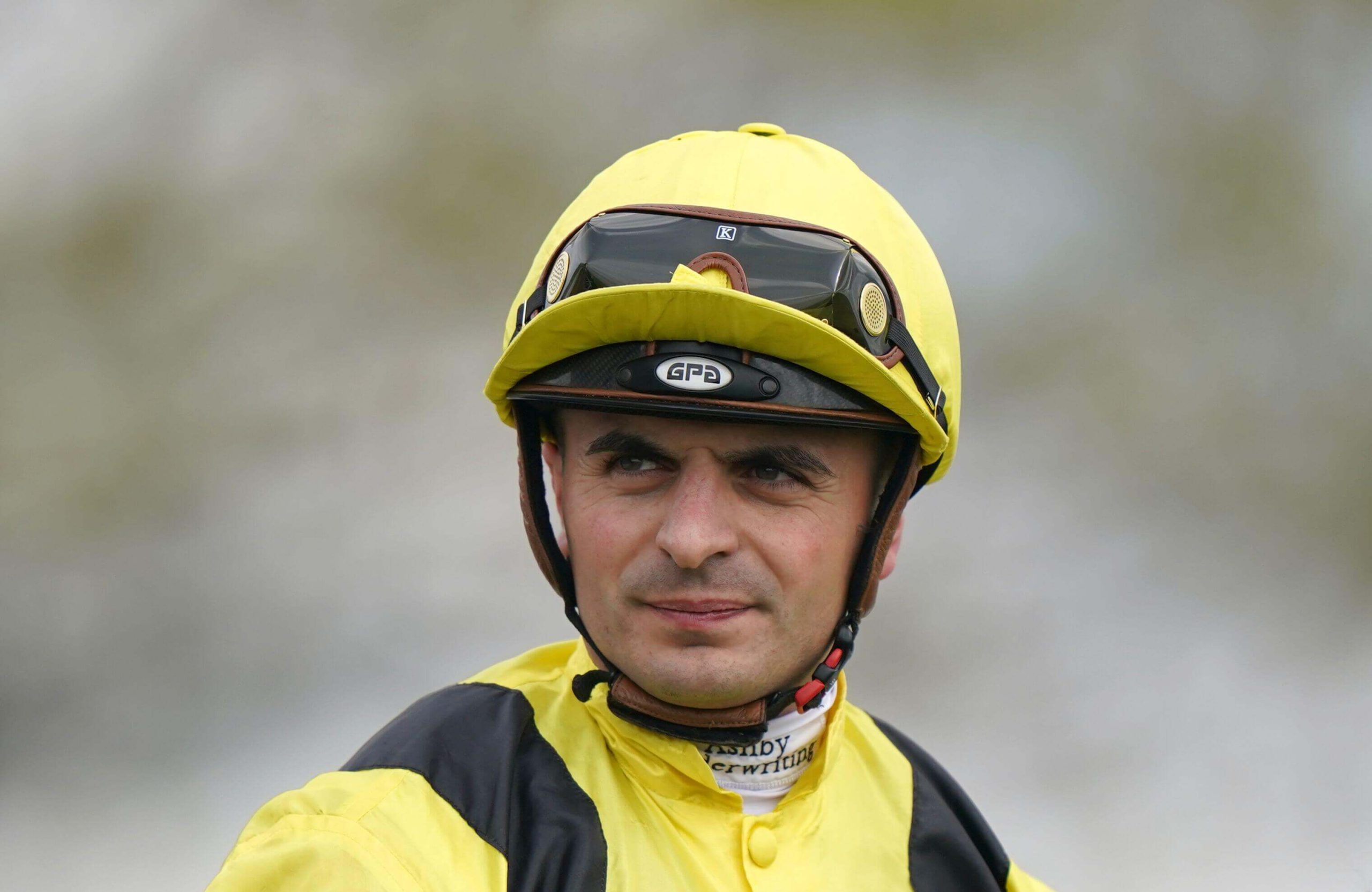 Jockey Andrea Atzeni on day three of the bet365 Craven Meeting at Newmarket Racecourse, Newmarket. Picture date: Thursday April 14, 2022.