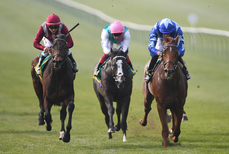 Skardu winning at Newmarket