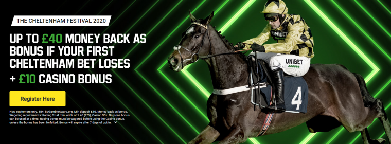 Unibet welcome offer riske free 40